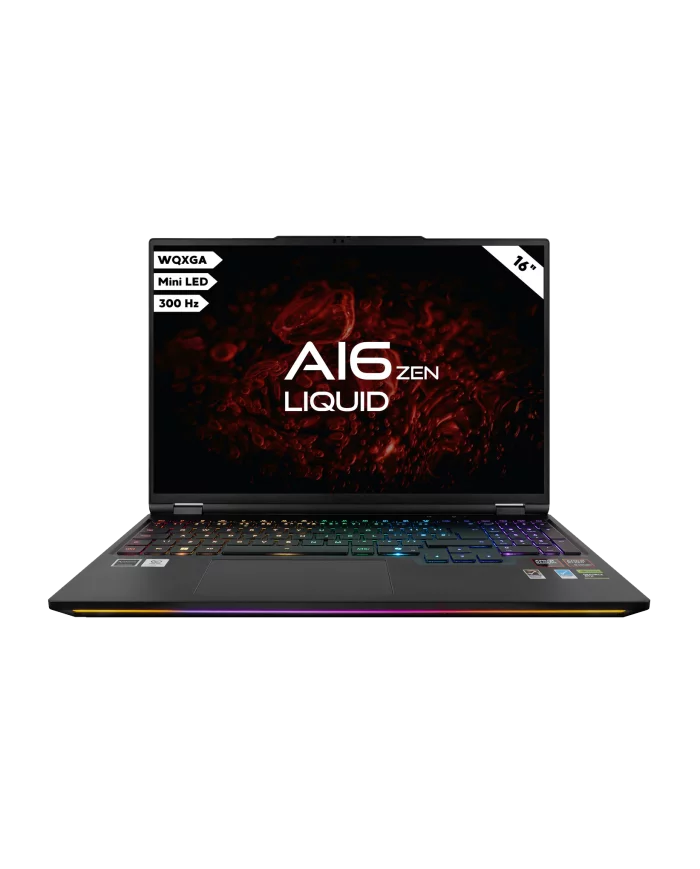 Hyperbook A16 Zen Liquid Ryzen 9 9955HX3D RTX 5080 DLSS 4 Hyperbook A16 Zen Liquid Ryzen 9 9955HX3D RTX 5080 DLSS 4
