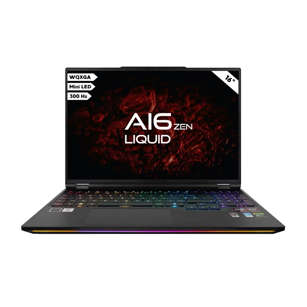 Hyperbook A16 Zen Liquid Ryzen 9 9955HX3D RTX 5090 DLSS 4 Hyperbook A16 Zen Liquid Ryzen 9 9955HX3D RTX 5090 DLSS 4