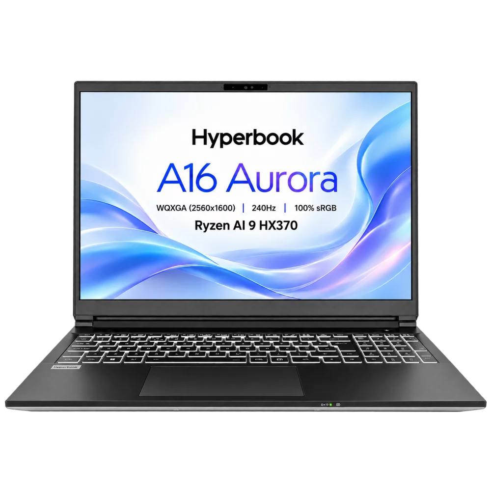 Hyperbook A16 Aurora Ryzen AI 9 HX 370