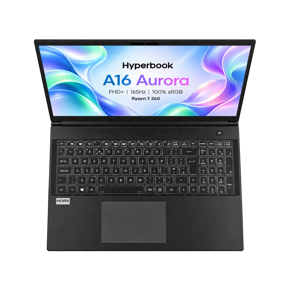 Hyperbook A16 Aurora Ryzen 7 260