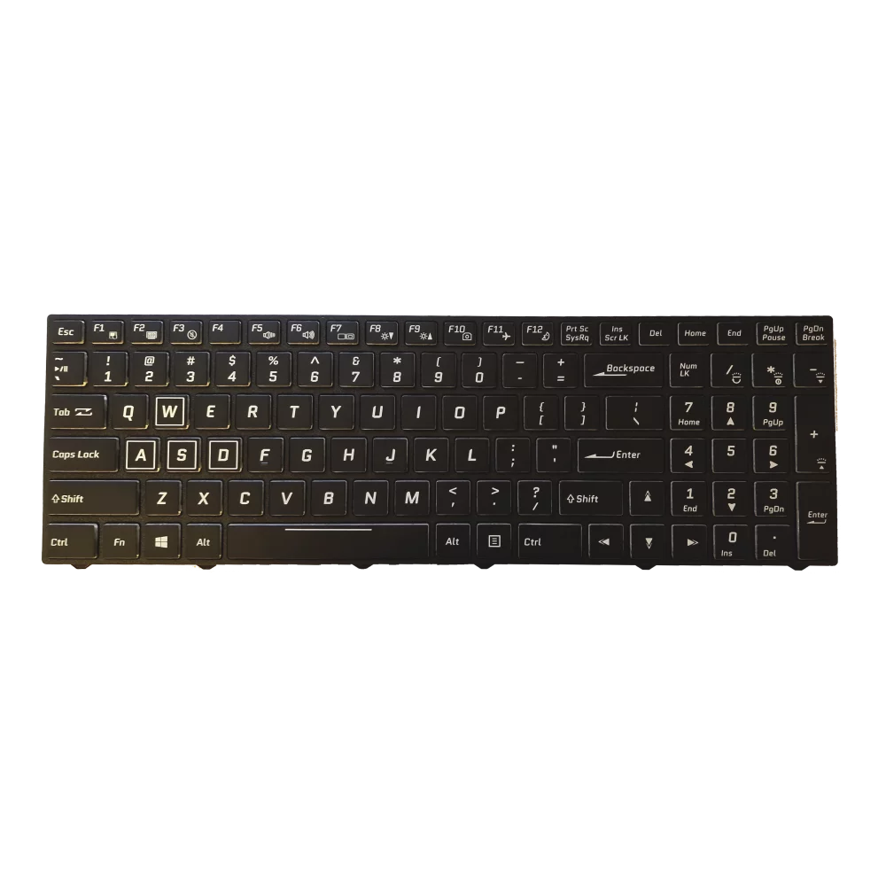 Keyboard for N85/N87/SL950/SL970 with RGB backlight