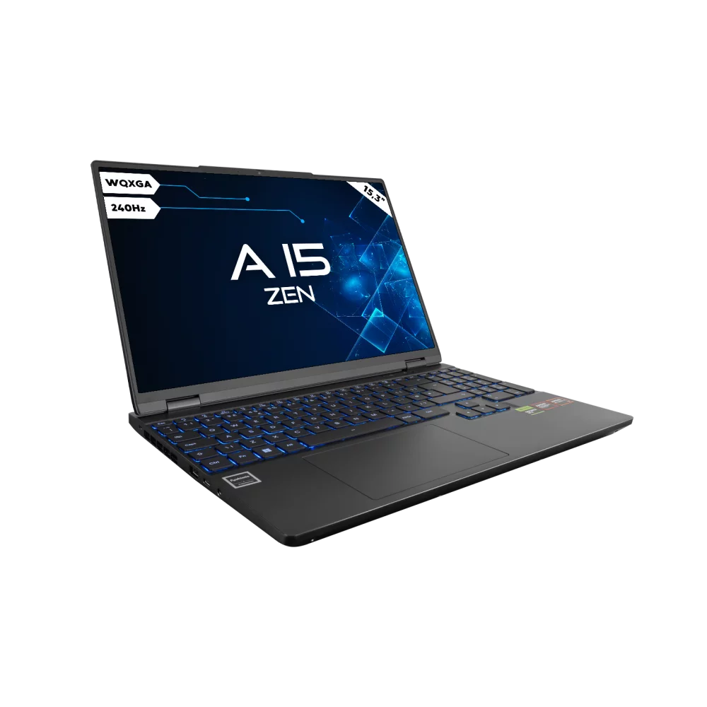 Laptop dla graczy Hyperbook A15 Zen Ryzen 7 8845HS RTX 4060